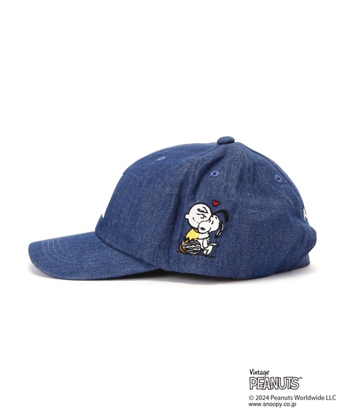 国内発送【AVIREX】x PEANUTS☆DENIM CAP AVIREX｜《AVIREX*PEANUTS》DENIM CAP/アヴィレックス