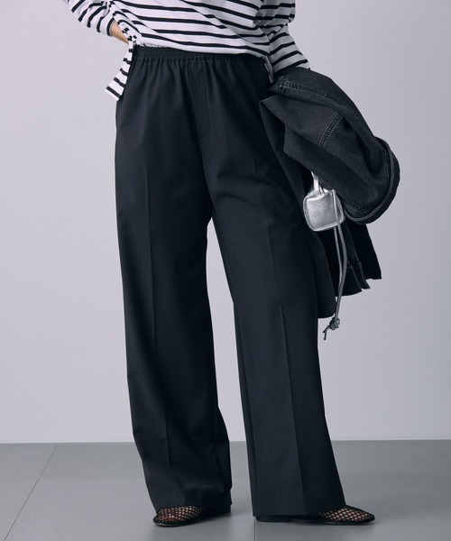 BABYLONE(バビロン)の「ツイルイージーパンツ(その他パンツ・レディース・ブラック/その他2・フリー)」の2枚目の写真