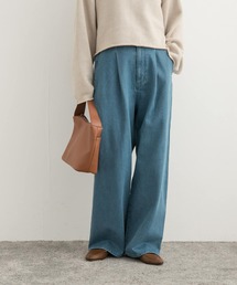 URBAN RESEARCH DOORS | 裏起毛タックデニムパンツ(デニムパンツ)