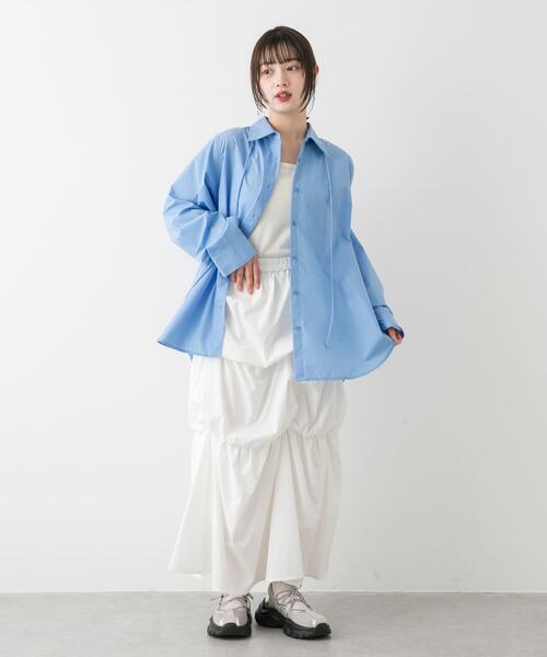 SENSE OF PLACE by URBAN RESEARCH(センスオブプレイスバイアーバンリサーチ)の「『抗菌』『消臭』レースアップバレエスニーカー(スニーカー・レディース・ブラック/グレー/アイボリー/ブラウン・SMALL/MEDIUM/LARGE)」の8枚目の写真