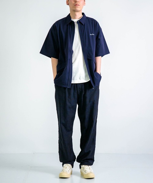 WILD THINGS（ワイルドシングス）の「[WILD THINGS] DENALI S/S SHIRT（シャツ/ブラウス・メンズ・ダークグリーン/ネイビー・M/L）」の4枚目の写真