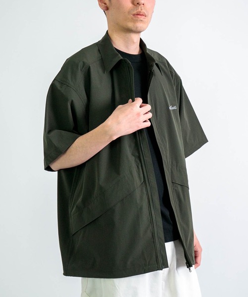 WILD THINGS（ワイルドシングス）の「[WILD THINGS] DENALI S/S SHIRT（シャツ/ブラウス・メンズ・ダークグリーン/ネイビー・M/L）」の9枚目の写真