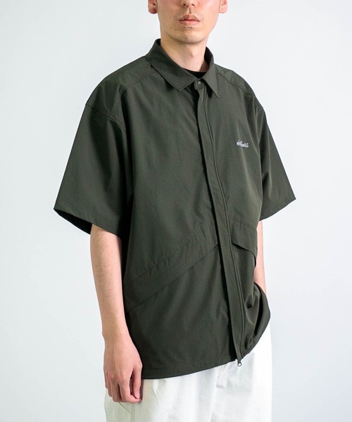 WILD THINGS（ワイルドシングス）の「[WILD THINGS] DENALI S/S SHIRT（シャツ/ブラウス・メンズ・ダークグリーン/ネイビー・M/L）」の11枚目の写真