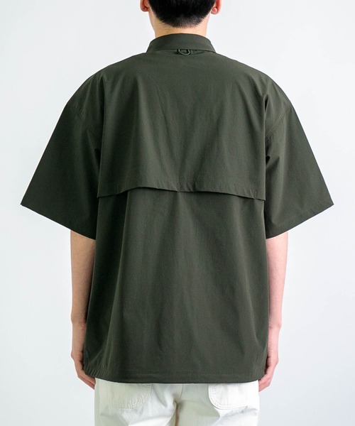 WILD THINGS（ワイルドシングス）の「[WILD THINGS] DENALI S/S SHIRT（シャツ/ブラウス・メンズ・ダークグリーン/ネイビー・M/L）」の18枚目の写真