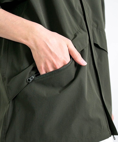 WILD THINGS（ワイルドシングス）の「[WILD THINGS] DENALI S/S SHIRT（シャツ/ブラウス・メンズ・ダークグリーン/ネイビー・M/L）」の21枚目の写真