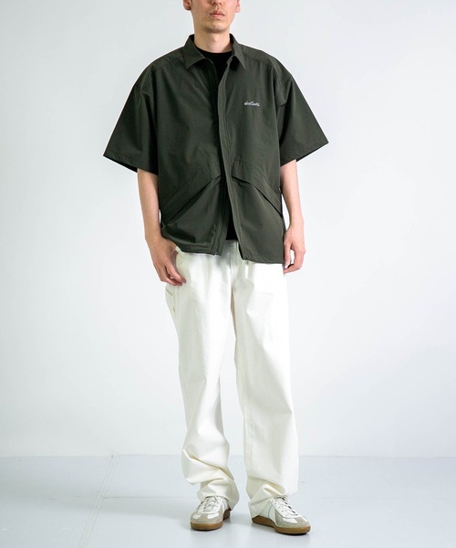 WILD THINGS（ワイルドシングス）の「[WILD THINGS] DENALI S/S SHIRT（シャツ/ブラウス・メンズ・ダークグリーン/ネイビー・M/L）」の12枚目の写真