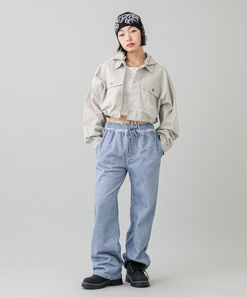 セール】2WAY CROPPED JACKET（ブルゾン）｜X-girl（エックスガール