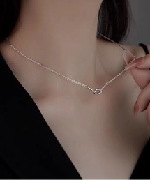 Coo+i（クーイ）の「結び目デザインネックレス（ネックレス）」