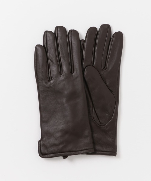 URBAN RESEARCH DOORS（アーバンリサーチドアーズ）の「レザーグローブ（手袋・レディース・ブラウン/ブラック・ONE）」の9枚目の写真