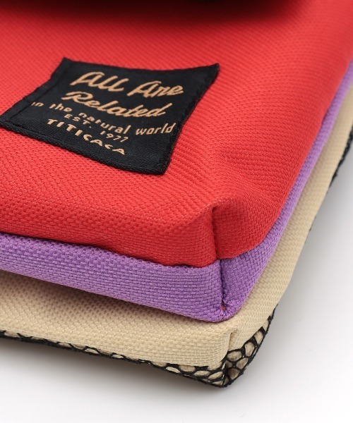 チチカカ（チチカカ）の「マルチプルショルダーバッグ（ショルダーバッグ・レディース・レッド/ダークグリーン/ブラック・FREE）」の17枚目の写真