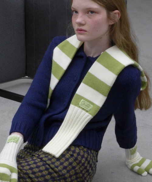 STRIPE RIBBED MUFFLER（マフラー）｜ROCKFISH WEATHERWEAR（ロックフィッシュウェザーウェア）