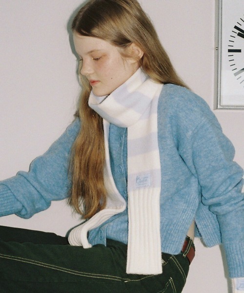 STRIPE RIBBED MUFFLER（マフラー）｜ROCKFISH WEATHERWEAR（ロックフィッシュウェザーウェア）