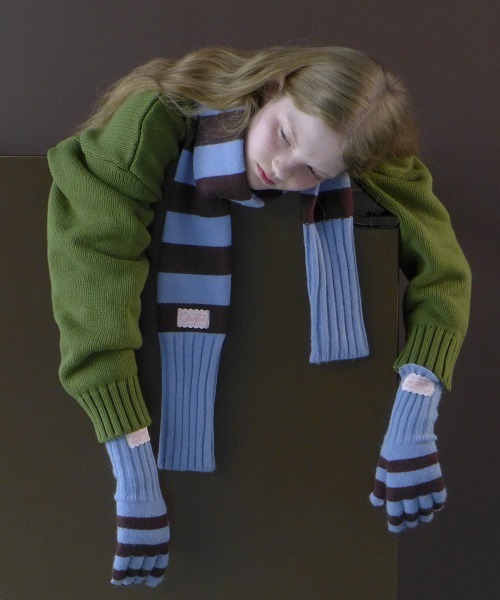 STRIPE RIBBED MUFFLER（マフラー）｜ROCKFISH WEATHERWEAR（ロックフィッシュウェザーウェア）