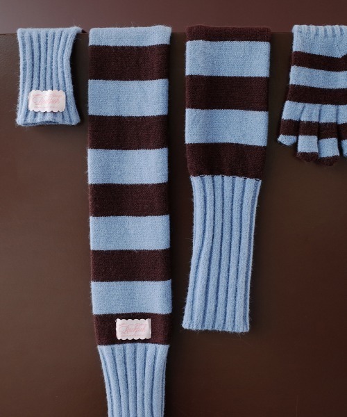 STRIPE RIBBED MUFFLER（マフラー）｜ROCKFISH WEATHERWEAR（ロックフィッシュウェザーウェア）