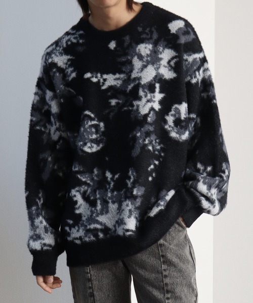 Art re A select（アトリエセレクト）の「フラワージャガード シャギー