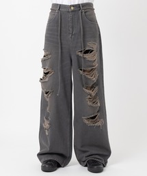 DISCOVERED（ディスカバード）の「【DISCOVERED】BORO DENIM PANTS（デニムパンツ）」