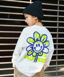 DRC branshes（ディーアールシーブランシェス）の「【DRC/お肌に嬉しい綿100％】アソートグラフィック長袖Tシャツ（Tシャツ/カットソー・キッズ）」