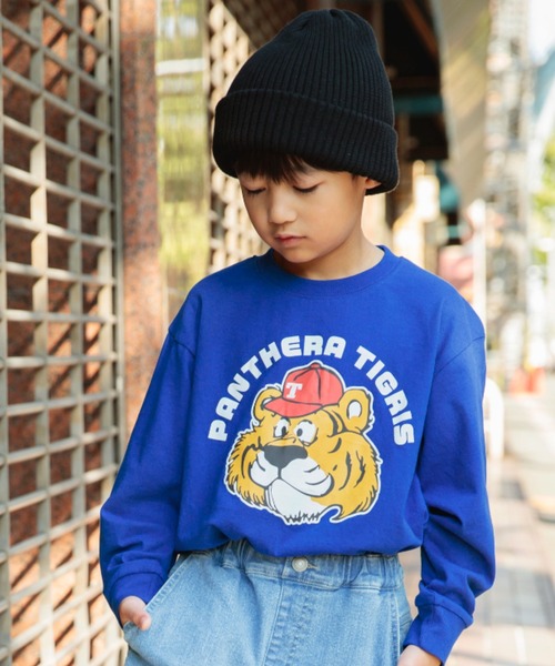 DRC branshes(ディーアールシーブランシェス)の「【DRC/お肌に嬉しい綿100%】アソートグラフィック長袖Tシャツ(Tシャツ/カットソー・キッズ・その他4/オレンジ/その他3/その他2/その他1/ブルー/フューシャピンク/ダークグリーン/ライム/ホワイト/ブラック/アイボリー・140/130/110/100/160/120/150/90)」の6枚目の写真