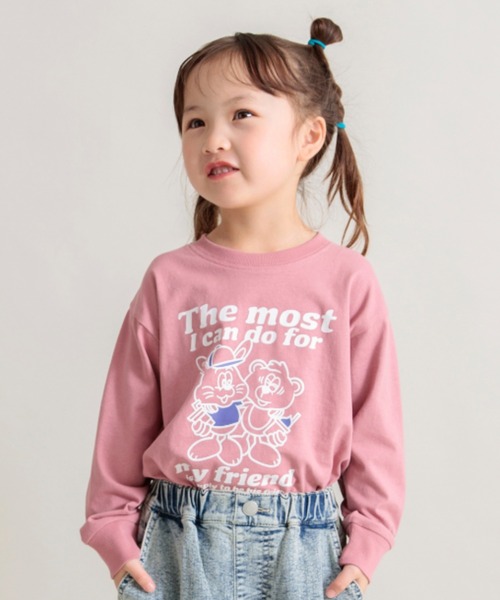 DRC branshes(ディーアールシーブランシェス)の「【DRC/お肌に嬉しい綿100%】アソートグラフィック長袖Tシャツ(Tシャツ/カットソー・キッズ・その他4/オレンジ/その他3/その他2/その他1/ブルー/フューシャピンク/ダークグリーン/ライム/ホワイト/ブラック/アイボリー・140/130/110/100/160/120/150/90)」の7枚目の写真