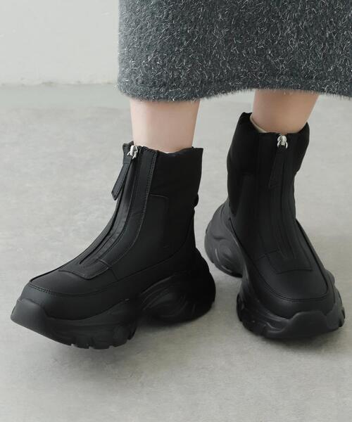 SENSE OF PLACE by URBAN RESEARCH（センスオブプレイスバイアーバンリサーチ）の「スノーブーツ（ブーツ・レディース・ブラック/アイボリー・MEDIUM/LARGE/SMALL）」の16枚目の写真