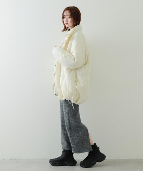 SENSE OF PLACE by URBAN RESEARCH（センスオブプレイスバイアーバンリサーチ）の「スノーブーツ（ブーツ・レディース・ブラック/アイボリー・MEDIUM/LARGE/SMALL）」の20枚目の写真