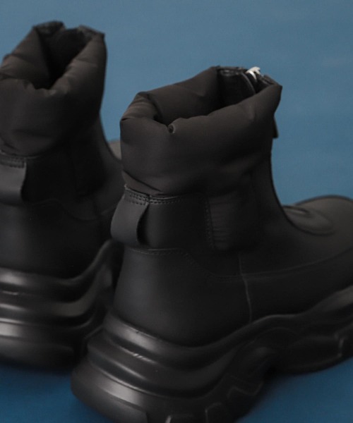 SENSE OF PLACE by URBAN RESEARCH（センスオブプレイスバイアーバンリサーチ）の「スノーブーツ（ブーツ・レディース・ブラック/アイボリー・MEDIUM/LARGE/SMALL）」の4枚目の写真