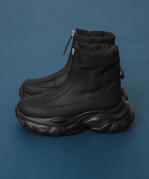 SENSE OF PLACE by URBAN RESEARCH（センスオブプレイスバイアーバンリサーチ）の「スノーブーツ（ブーツ・レディース・ブラック/アイボリー・MEDIUM/LARGE/SMALL）」の5枚目の写真