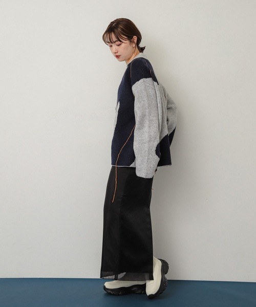 SENSE OF PLACE by URBAN RESEARCH（センスオブプレイスバイアーバンリサーチ）の「スノーブーツ（ブーツ・レディース・ブラック/アイボリー・MEDIUM/LARGE/SMALL）」の10枚目の写真