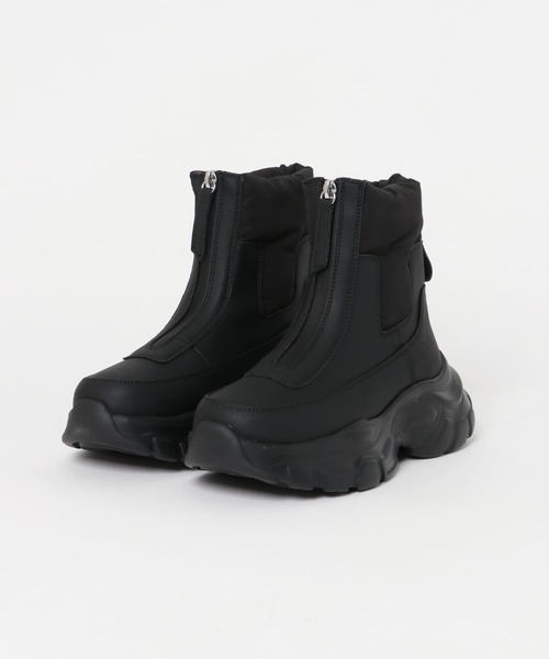 SENSE OF PLACE by URBAN RESEARCH（センスオブプレイスバイアーバンリサーチ）の「スノーブーツ（ブーツ・レディース・ブラック/アイボリー・MEDIUM/LARGE/SMALL）」の12枚目の写真