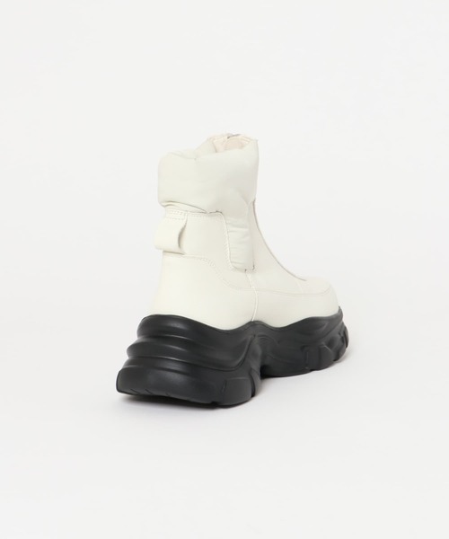 SENSE OF PLACE by URBAN RESEARCH（センスオブプレイスバイアーバンリサーチ）の「スノーブーツ（ブーツ・レディース・ブラック/アイボリー・MEDIUM/LARGE/SMALL）」の14枚目の写真