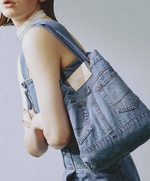 EDWIN（エドウィン）の「【GISELe10月号掲載】atelier SOMETHING　DRAWSTRING BAG/バッグ（ハンドバッグ）」