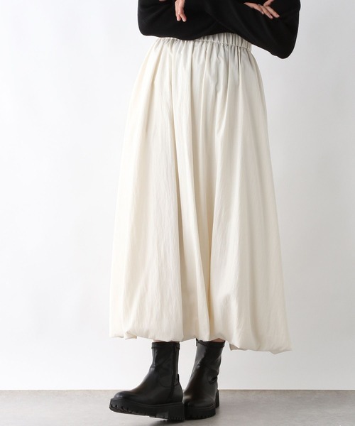 LEPSIM（レプシィム）の「バルーンスカート　286851（スカート・レディース・アイボリー/ブラック・FREE）」の8枚目の写真