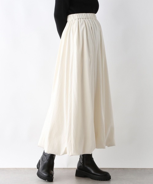 LEPSIM（レプシィム）の「バルーンスカート　286851（スカート・レディース・アイボリー/ブラック・FREE）」の10枚目の写真