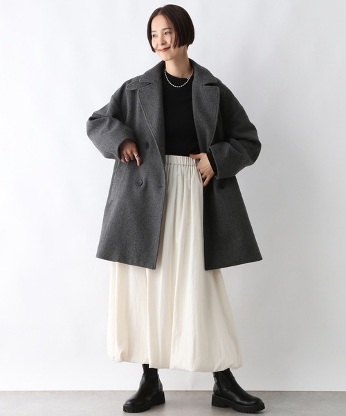 LEPSIM（レプシィム）の「バルーンスカート　286851（スカート・レディース・アイボリー/ブラック・FREE）」の12枚目の写真