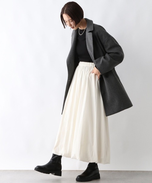 LEPSIM（レプシィム）の「バルーンスカート　286851（スカート・レディース・アイボリー/ブラック・FREE）」の13枚目の写真