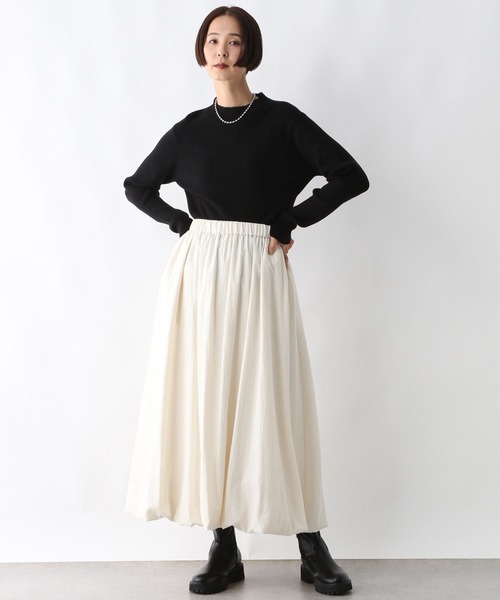 LEPSIM（レプシィム）の「バルーンスカート　286851（スカート・レディース・アイボリー/ブラック・FREE）」の14枚目の写真