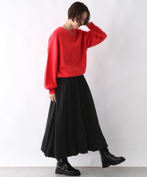 LEPSIM（レプシィム）の「バルーンスカート　286851（スカート・レディース・アイボリー/ブラック・FREE）」の21枚目の写真