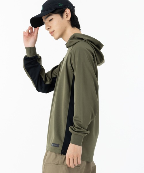 ニューエラアウトドア パーカー プルオーバーフーディー 吉田兄弟