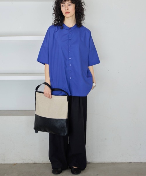 Libra Cue(リブラ キュー)の「サーカスパンツトールサイズ(チノパンツ・メンズ・ホワイト/ブラック・2)」の19枚目の写真