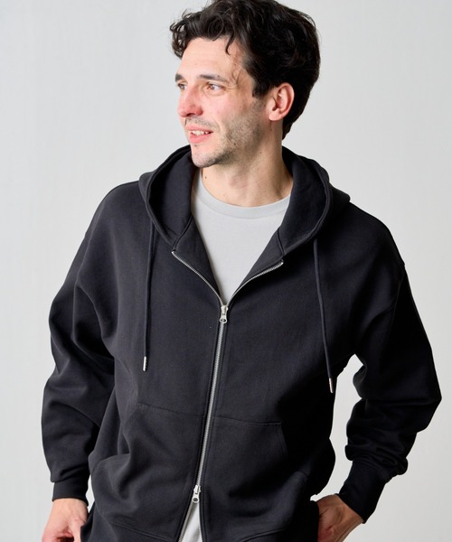 セール】【UNISEX】フレンチテリースウェットWジップパーカー