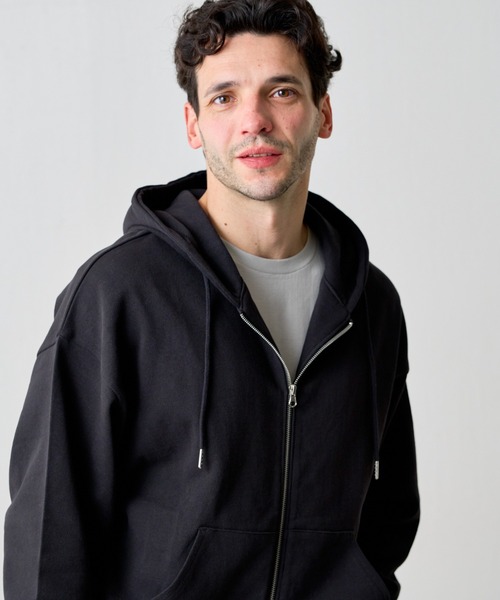 COLONY 2139(コロニートゥーワンスリーナイン)の「【UNISEX】フレンチテリースウェットWジップパーカー(パーカー・メンズ・グレー/ブラック・LARGE/MEDIUM/SMALL)」の17枚目の写真