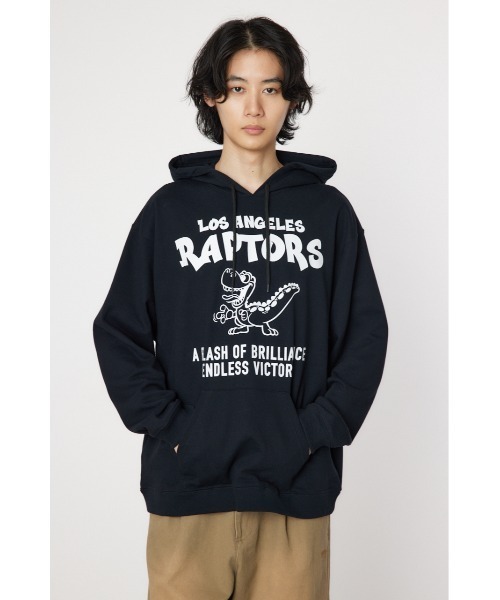 RODEO CROWNS WIDE BOWL(ロデオクラウンズワイドボウル)の「ラプターズフーディー(パーカー・メンズ・杢グレー/マスタード/ブラック・MEDIUM/LARGE)」の17枚目の写真