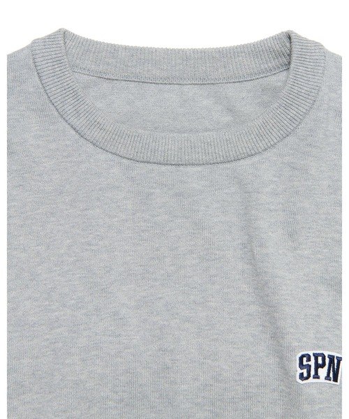 SOPHNET. ソフネット スウェット グレー M 3328224M0061 SPN WAPPEN CREWNECK KNIT（スウェット）｜SOPHNET.（ソフネット