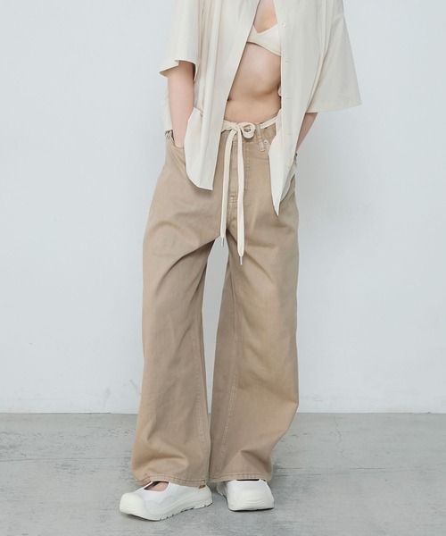 UNIVERSAL OVERALL（ユニバーサルオーバーオール）の「【UNIVERSAL OVERALL】 Round toe sneaker sandals / ユニバーサルオーバーオール ラウンドトゥ スニーカーサンダル（サンダル・レディース・ブラック/ホワイト・23/24/25）」の4枚目の写真