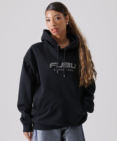 FUBU-Rhinestone OG Logo Hoodie（パーカー）｜FUBU（ フブ）の