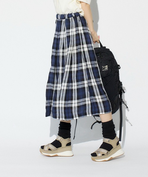 ing（イング）の「厚底スポーツサンダル（サンダル・レディース・バイオレット/ベージュ/ブラック・L/M/S）」の16枚目の写真