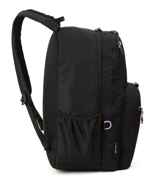 Champion(チャンピオン)の「リュックサック スーシテイ B4サイズ収納 15.6inch収納 37L 63962(バックパック/リュック・メンズ・ブラック×パープル/ベージュ×ブラック/ブラック×ホワイト/ブラック×グリーン・FREE)」の6枚目の写真