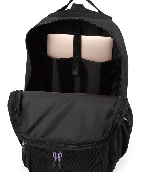 Champion(チャンピオン)の「リュックサック スーシテイ B4サイズ収納 15.6inch収納 37L 63962(バックパック/リュック・メンズ・ブラック×パープル/ベージュ×ブラック/ブラック×ホワイト/ブラック×グリーン・FREE)」の22枚目の写真