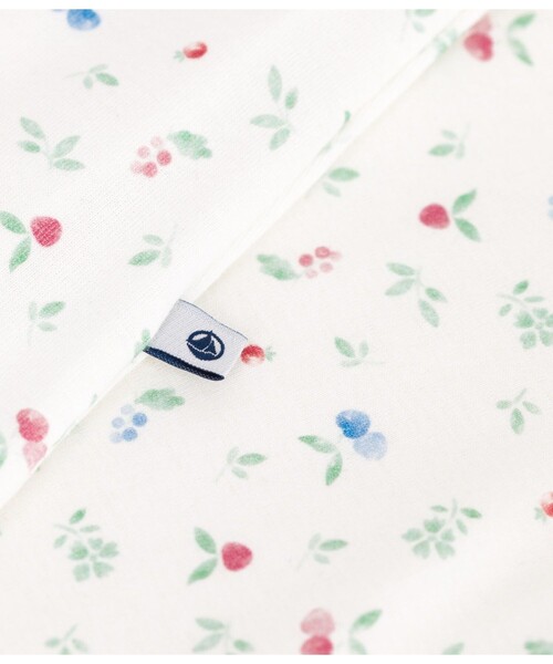 PETIT BATEAU(プチバトー)の「Bodyjama(ロンパース・キッズ・ホワイト系その他・6MONTH/3MONTH/12MONTH)」の2枚目の写真
