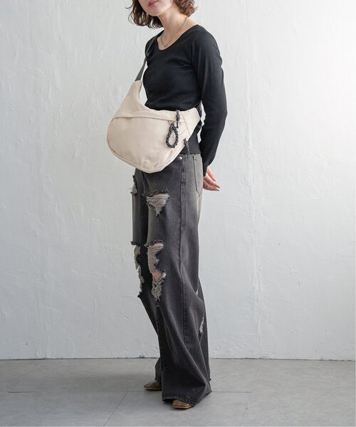 notch.（ノッチ）の「エースショルダーバッグ（ショルダーバッグ・レディース・ブラック/グレー/オフホワイト/カーキ・ONESIZE）」の16枚目の写真